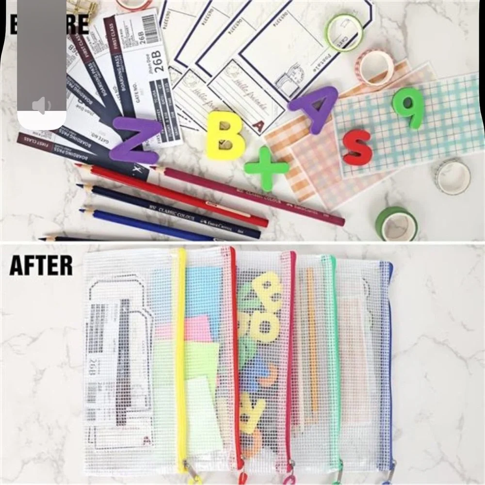 72pcs Pencil Pouch Bulk, Small Mesh Zipper Pouch, Pencil Case Bulk Pencil Bags